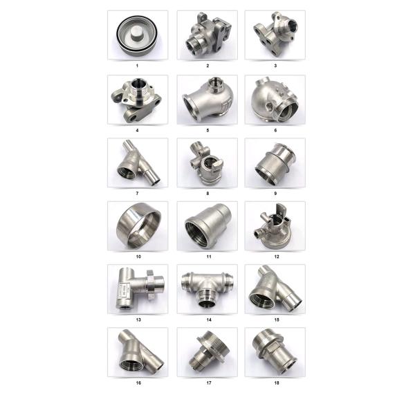 Нержавеющая сталь потерянный восковый точный инвестиционный отливки корпуса клапана крышки клапана части клапана