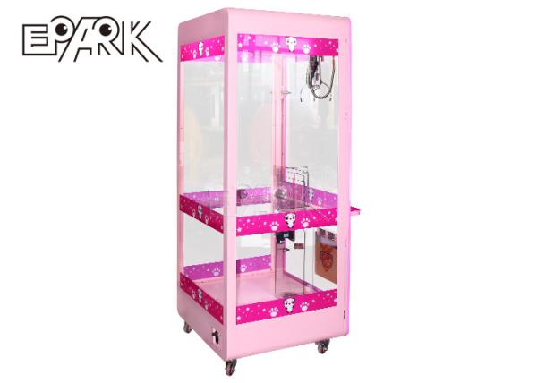 Indoor Game Center Mini Cube Crane Claw Machine Plush Toy Equipment