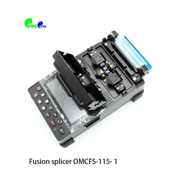 Máquina coladora Handheld OMCFS da fibra da fusão de FTTH - máquina coladora da fusão 115 com a máquina de emenda da fibra ótica dos motores do dispositivo elétrico 4 do SOC