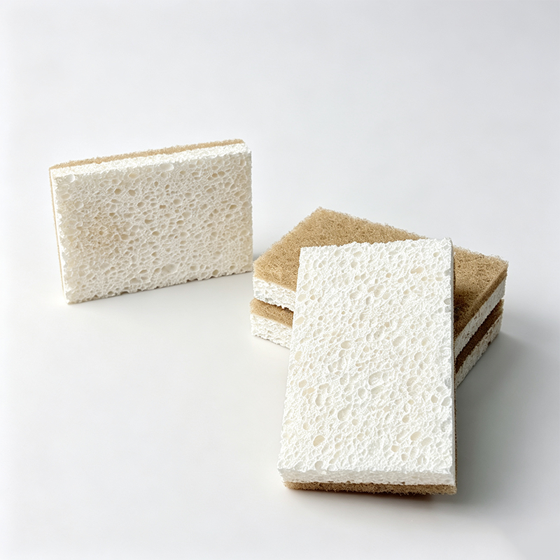 Custom Sisal-Wood Pulp Scrubber – Color, Size, Material for Daily Kitchen