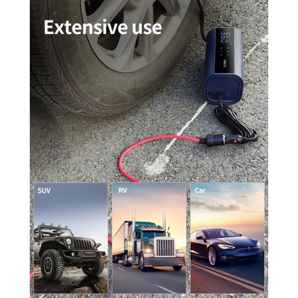 Car Cigarette Lighter Plug Socket Power Adapter Cable with Nylon Fiber Cover Material