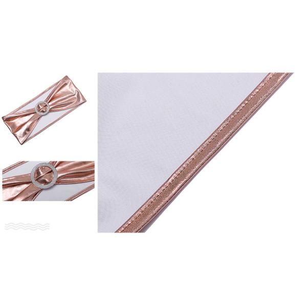 Elastic Wedding Banquet Party Spandex Chair Sashes