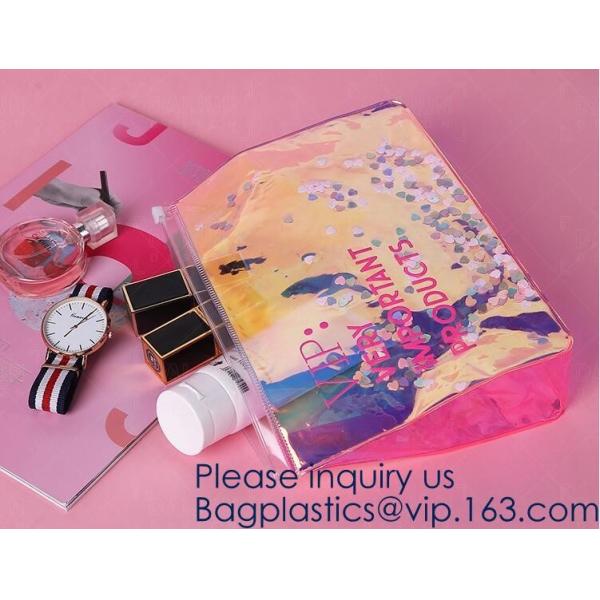 Custom Logo Glitter Cosmetic Makeup Eva Clear Pouch / Pouches,Smiggle Pencil Case With Glitter,Tissue Bag CD Case Docume