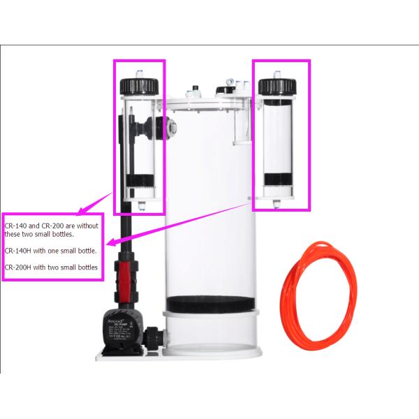 Aquarium acrylic calcium reactor CR-140H with DC-3000 pump for 800L water fish tank