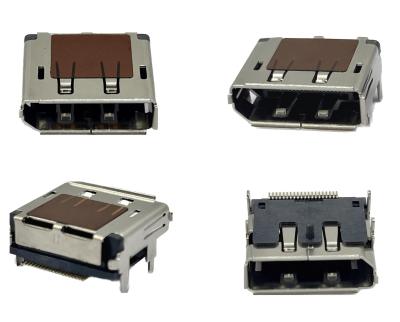 100 V SMT USB DP tomada conector receptáculo 4 pernas fêmea 5 pinos