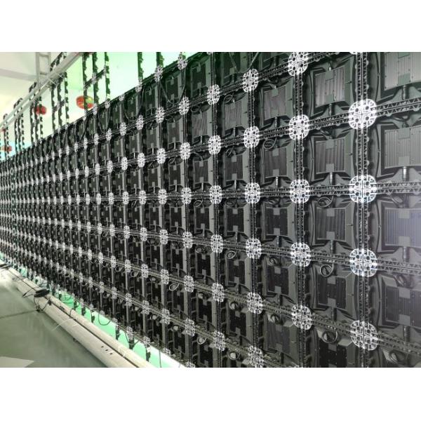 320x320 Модуль умного наружного светодиодного дисплея IP67 с встроенной коробкой питания