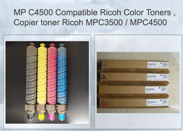 MPC4500 Copier Ricoh Toner Cartridge For Aficio MPC3500 4 Sets
