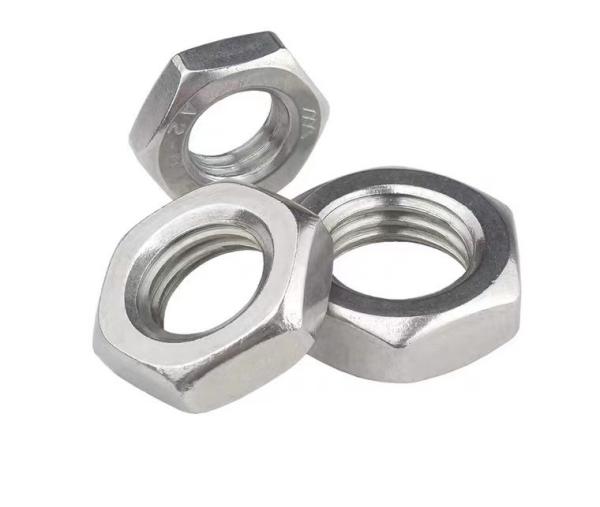 M10 Hexagon Nut Din 934 , M3 Internal Coarse Seal Brass Stainless steel Hex Nut