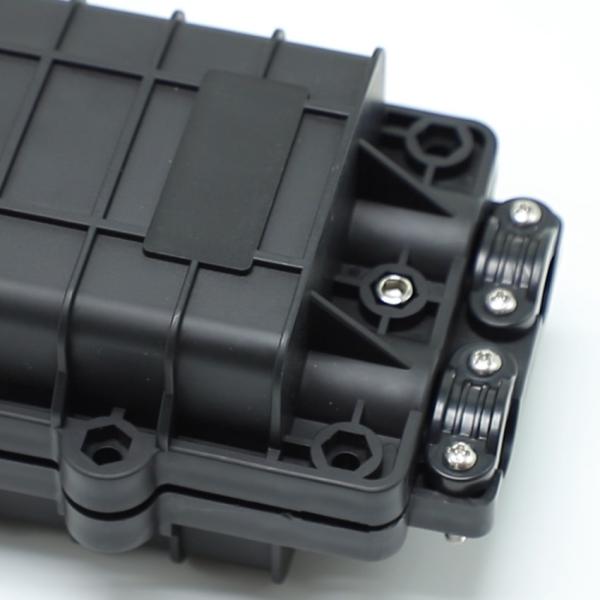 In Line Type 12 24 48 72 96 Core Type With Stand 2 in 2 Out 3 in 3 Out Fiber Optic Splice Closure for Connection