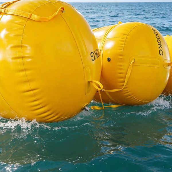 Underwater Air Lift Bag with 100kg to 60 tons Lifting Capacity Made of Superior PVC Coating Fabric and IMCA-D-016 Standard