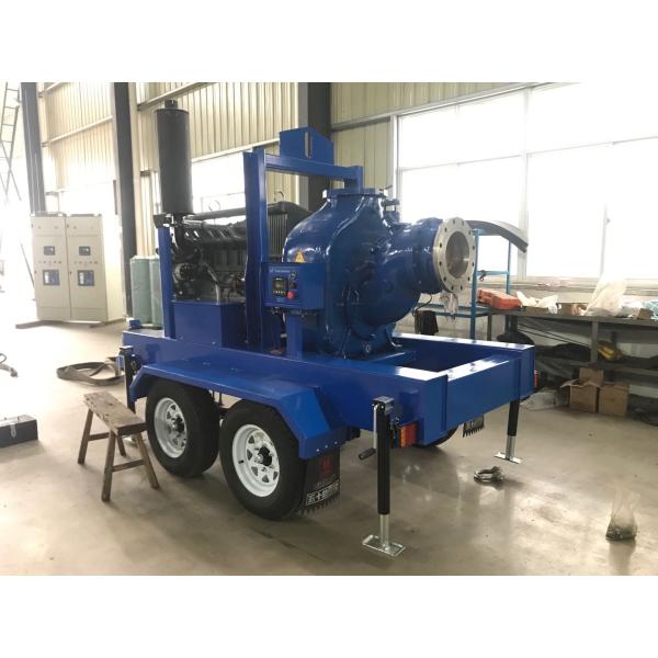 10 Inch Self Priming Diesel Engine Water Pump With Trailer Pump Manufacturers