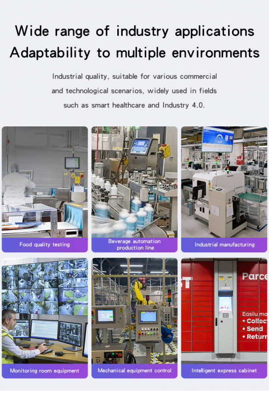 12.1 Inch Wall Mountable Self-service Kiosk with 10 Point Capacitive Touch Screen for Indoor Use