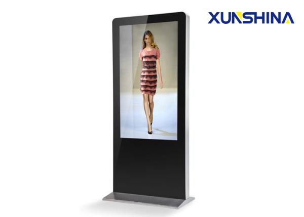 Full Metal Cover LCD Stand Alone Digital Signage 65 Inch Screen