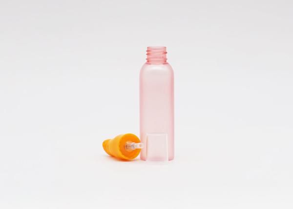 Luz cosmética da garrafa do pulverizador do ANIMAL DE ESTIMAÇÃO plástico - álcool vazio claro azul 50Ml 60ML