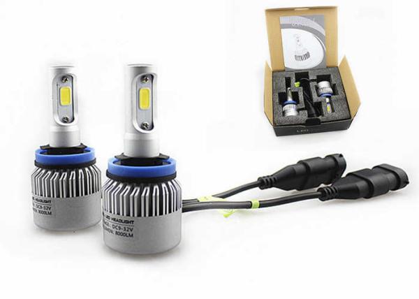 Plug & Play 36W 3800LM H11 Led Headlight Bulb 6500K S2 COB Led Headlamp