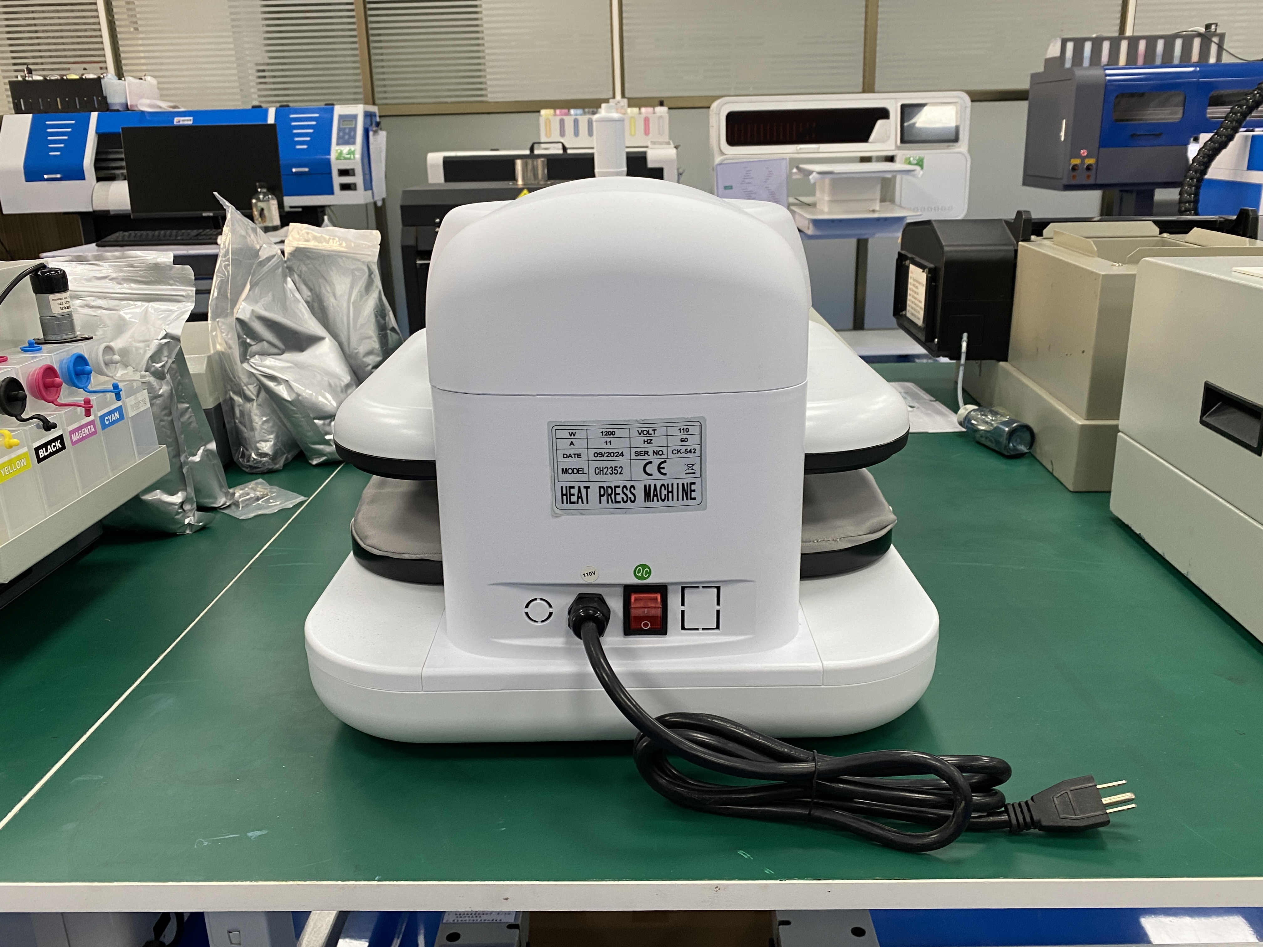 Fcolor New Model 38*38cm T-Shirt Heat Transfer for DTF Printer Machine CE/FCC Certified