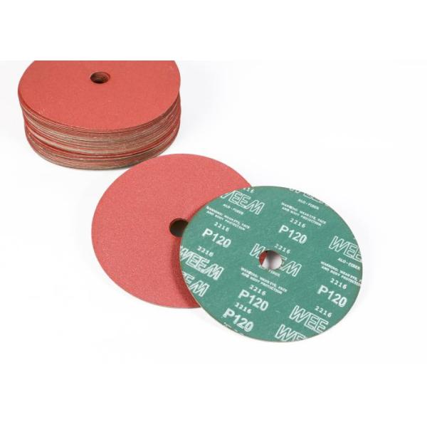 Диски точильщика волокна смолы дисков 5 дюймов зашкурить зашкурить с зерном алюминиевой окиси