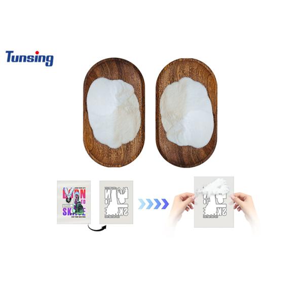 DTF Hot Melt White Soft DTF Powder for DTF T- Shirt Heat Transfer Printing