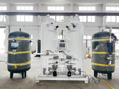Skid Mounted Liquid Nitrogen Generator 99% Cryogenic Nitrogen Generation Plant