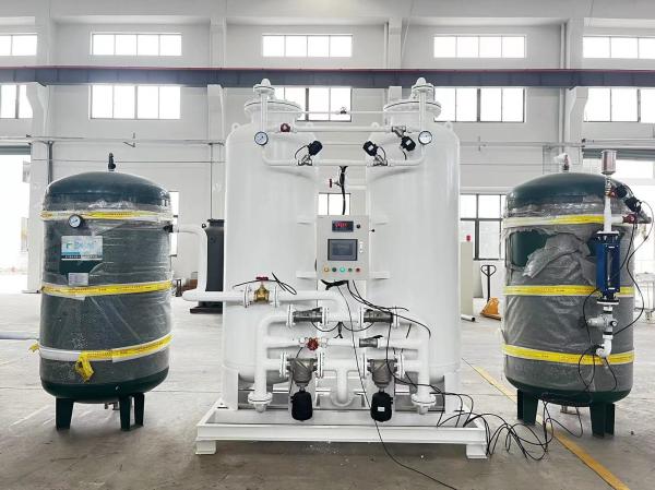 Skid Mounted Liquid Nitrogen Generator 99% Cryogenic Nitrogen Generation Plant