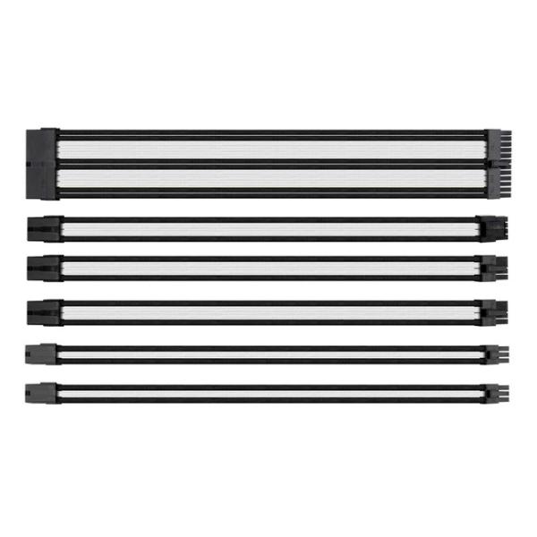 Cotton Nylon Sleeved PSU Extension Cables  PSU ATX 24Pin/ 8Pin PCI-e to 6+2Pin /8Pin EPS To 4+4Pin/6Pin PCI-E