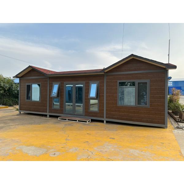 Broken Bridge Aluminum Door Prefab Container House for Rotproof Waterproof Fireproof Function in Customized Insulated Home