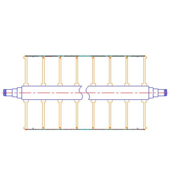 Прессформа цилиндра нержавеющей стали запасных частей бумажной машины точности