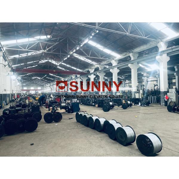 Веревочки провода большого диаметра стали 6кс19 лифта для подъемной машины трения разделяют