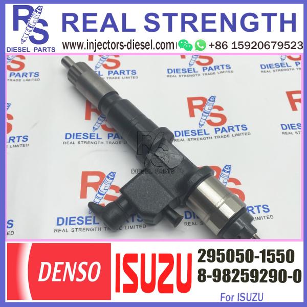 quality electric installation 295050-1550/295050-2900 injector/for Isuzu 8982592900 injector 295050-1550