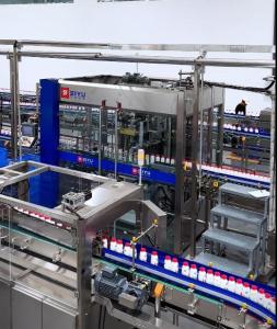 ODM Bottle Sleeve Hot Melt Labelling Machine 24000BPH