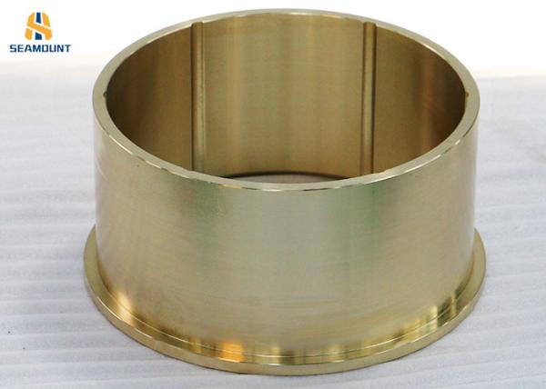 Custom Machine Bronze Bushings High Strength Good Self Lubricating Performance