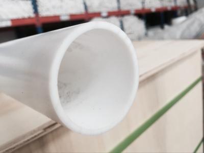 Industrial Grade Moulded PTFE Tube and Pipe with 100% Virgin PTFE Material and Food Grade Certification
