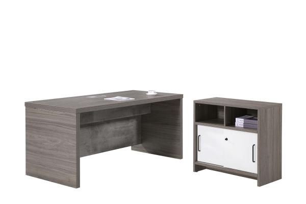 Two - Side Melamine Chipboard Executive Office Table Furniture For Deputy Directors / CEO