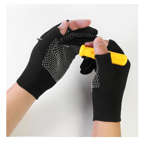 Хранилище Логистика Работа Сортировка Упаковка Экспресс Специальные нейлоновые перчатки Нескользящие охрана труда Носить нейлоновые перчатки