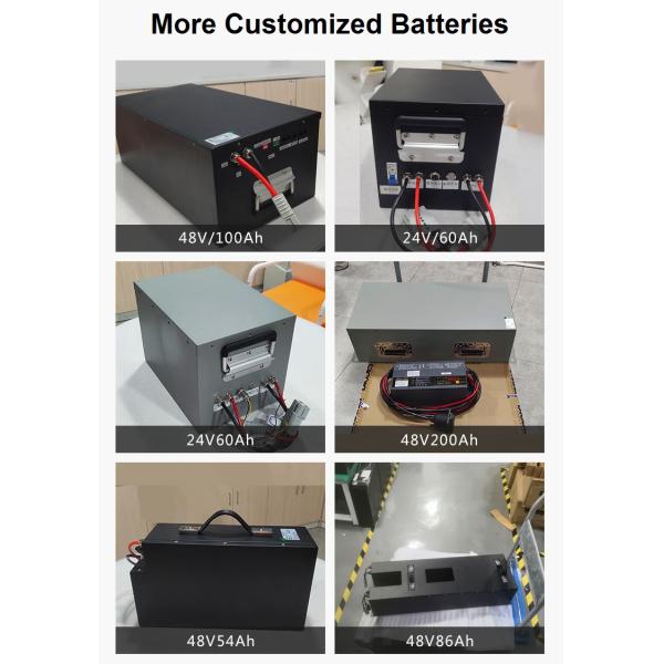 CLF OEM ODM настраиваемый 24V RV Кампинговый катер Судно Литийные аккумуляторные батареи LiFePO4 Солнечная энергия 12V 24V 48V 400/600/800Ah