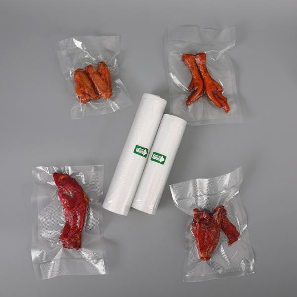 Biodegradable Food Grade Vacuum Packaging Bags Heat Sealable ISO9001 Standard