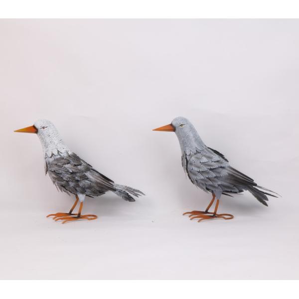 Metal Bird Garden Ornament Small Size Perfect for Outdoor Decoration