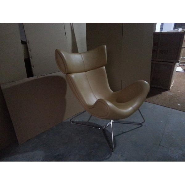 Imola Chair with ottoman by Henrik Pedersen made by wool fabric or leather, Imola lounge chair,Imola leather chair