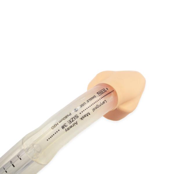 Good Sealability Medical Grade Double Lumen Silicone Laryngeal Mask Airway 