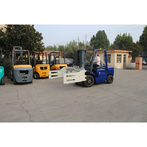 LPG Powered Forklift 2.5 Ton CPCD25 with Solid Tyre and Wide View Mast for Indoor Warehouse Use