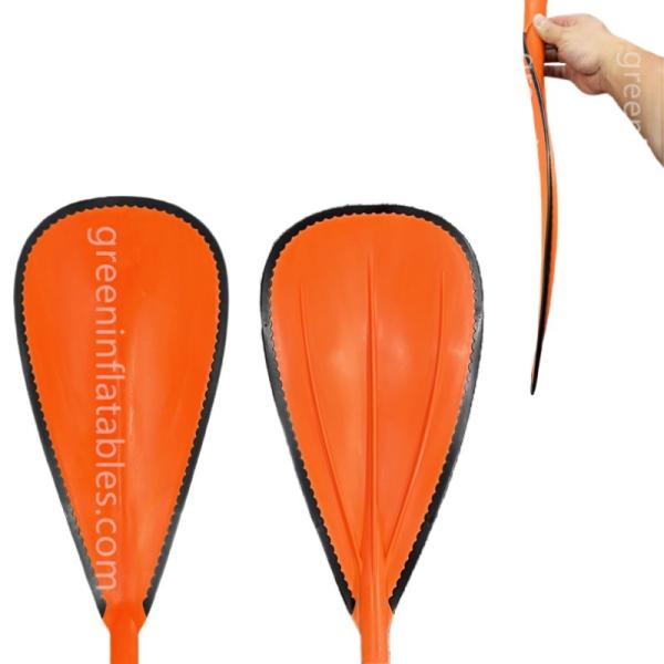 3 piece SUP canoe Paddle board paddle race reinforcement blade anti-twist buckle aluminum paddle factory direct sales