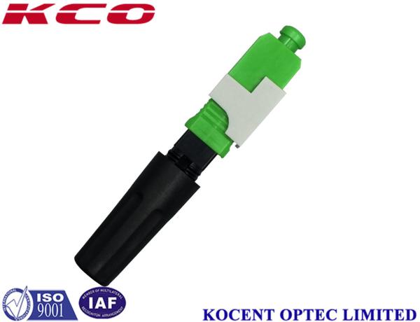 Reusable Fiber Optic Quick Connector Twin End Face Portable Easy Assembling