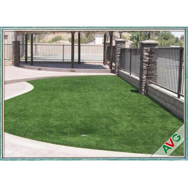 35 MM Tall Landscaping Artificial Grass / Residential Artificial Grass 6800 Dtex