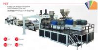 Línea de producción de carillas de muebles de chapa PP PS EVA con sistema de control automático PLC