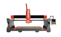 Découpeuse de pont de 5 axes avec le moteur synchrone magnétique permanent
