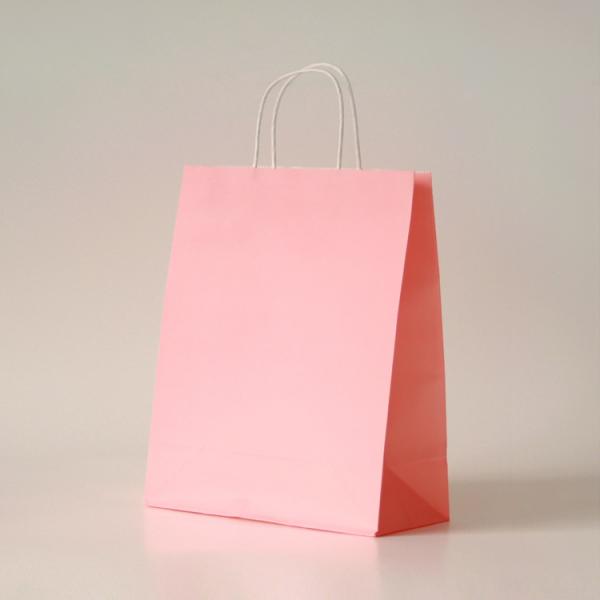 Bolsa de compras de papel kraft reutilizable para comestibles con logotipo personalizado