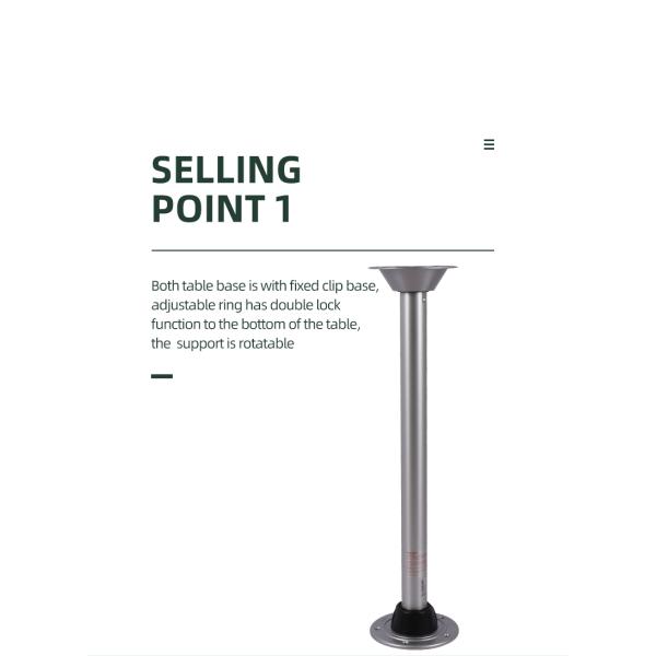 mortorhome parts table leg can be removeable easily/caravan table support legs for motor home table