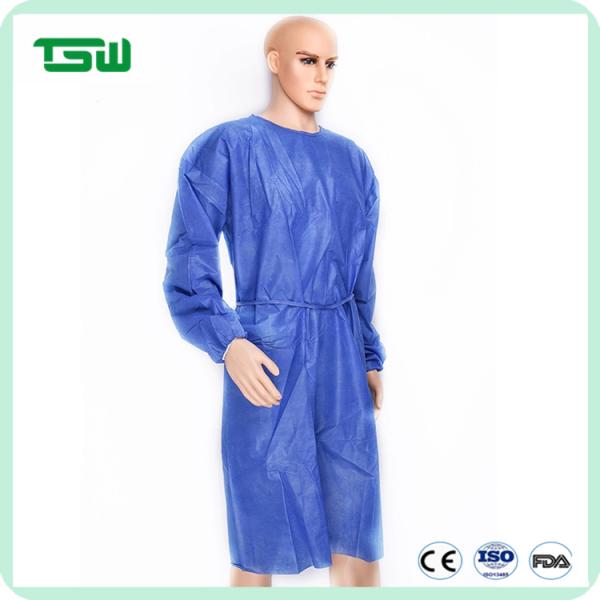 OEM Polypropylene Spunbond Hospital Isolation Gown