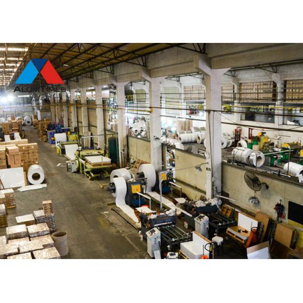 Clip In Aluminium Perforated Ceiling White Color Dia 1.8mm For Passenger Terminals