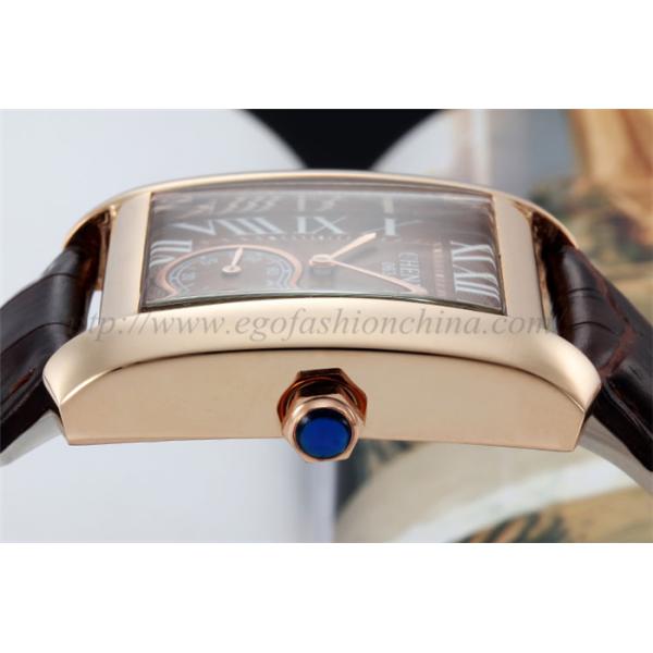 063A Fashion European Hotsale Watches Women Luxury Watch Rose Gold Square Quartz Watch New
